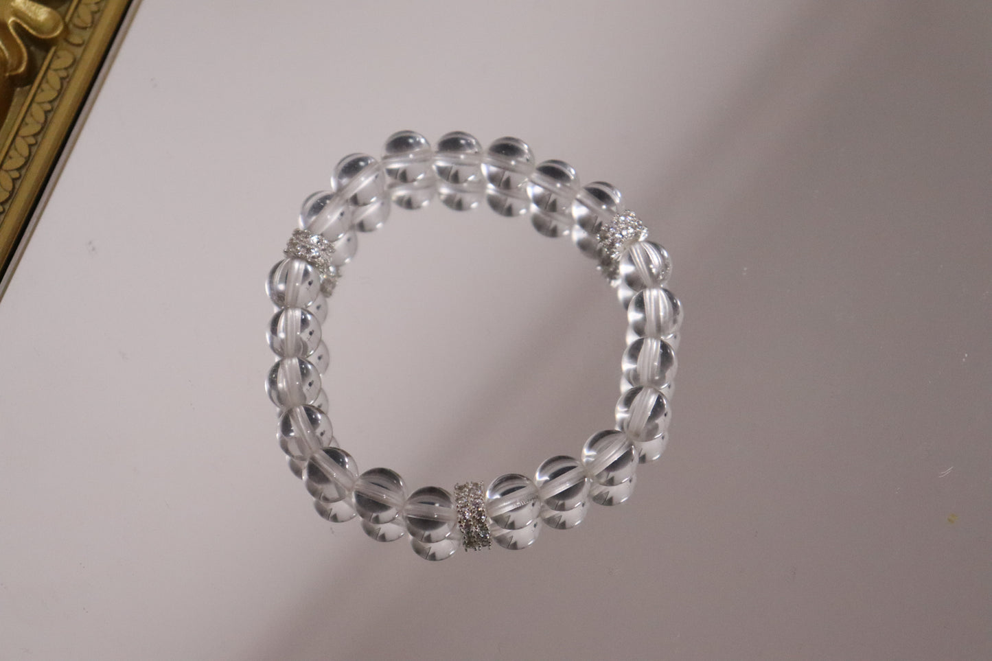 Master Healer" Clear Quartz Bracelet – Amplify Energy, Clarity & Manifestation (Reiki Charged)